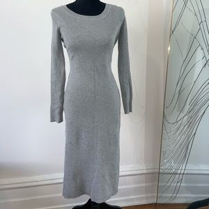 Gray Sweater Dress